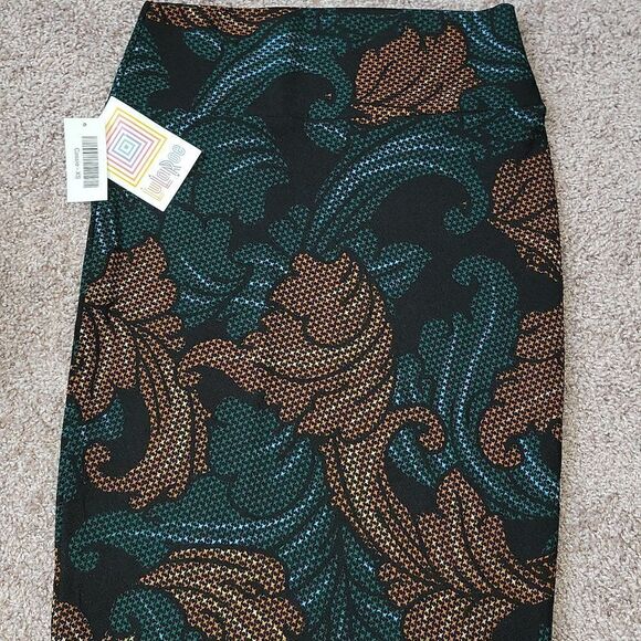 Nwt Lularoe Cassie Pencil Skirt Lightweight Stretch Size XS 2-4 - Picture 5 of 6